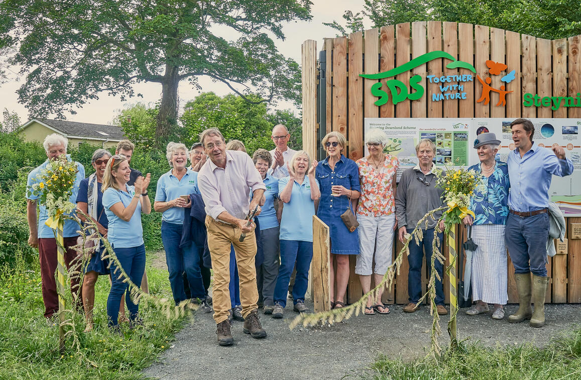 Harry Goring opens the Gateway