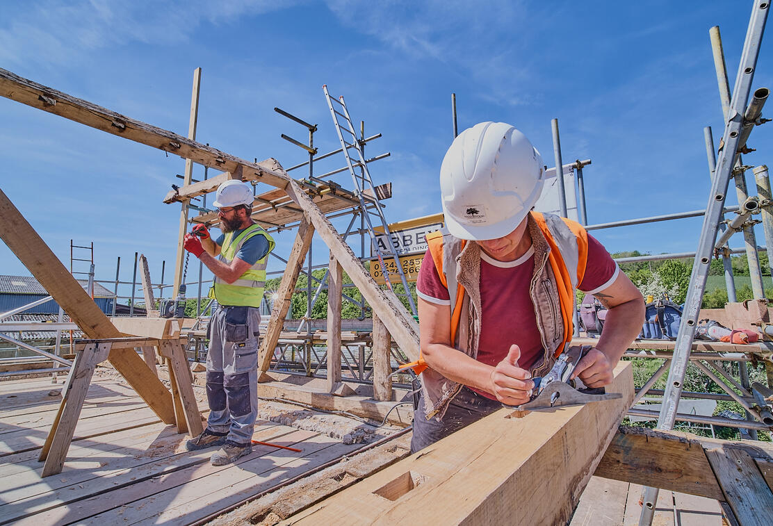 Traditional building restoration