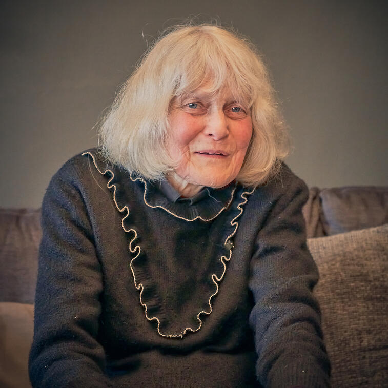 Portarit of an elderly woman