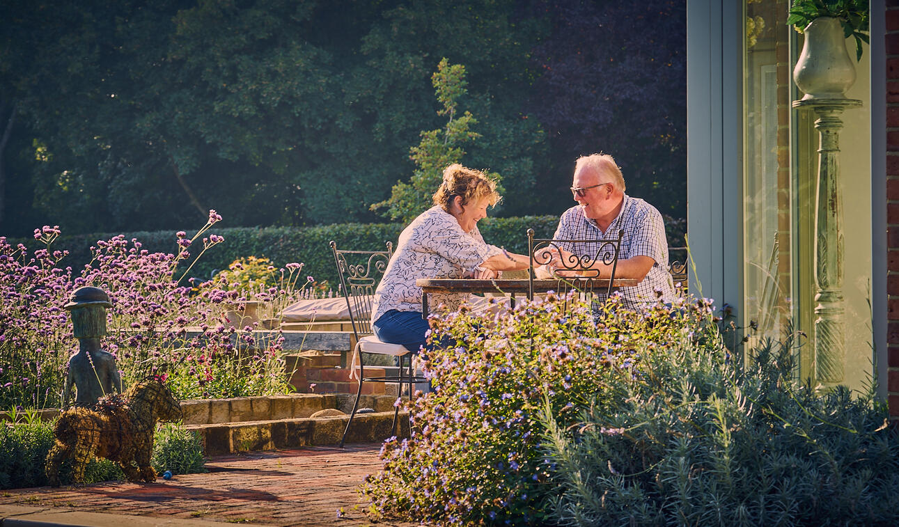 Enjoying the Garden 2