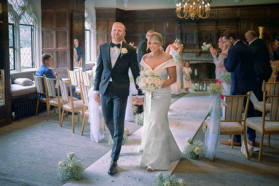 After the wedding ceremony